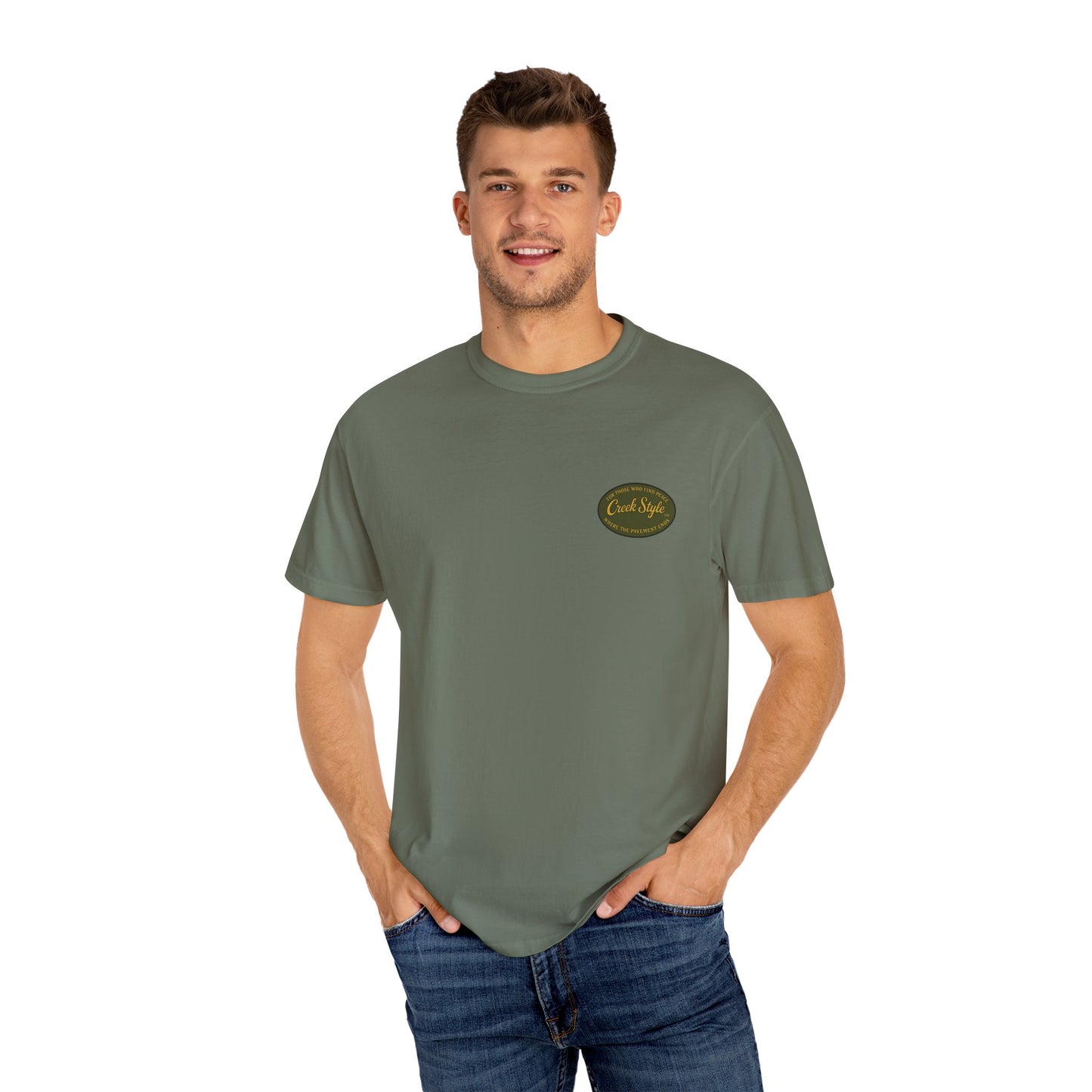 Creek Style™ "Creek Duck" Fall Vibes Comfort Color T-shirt