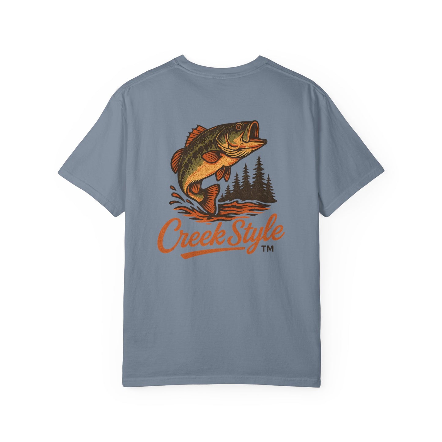 Creek Style™  "Leaping Bass"  Unisex T-Shirt