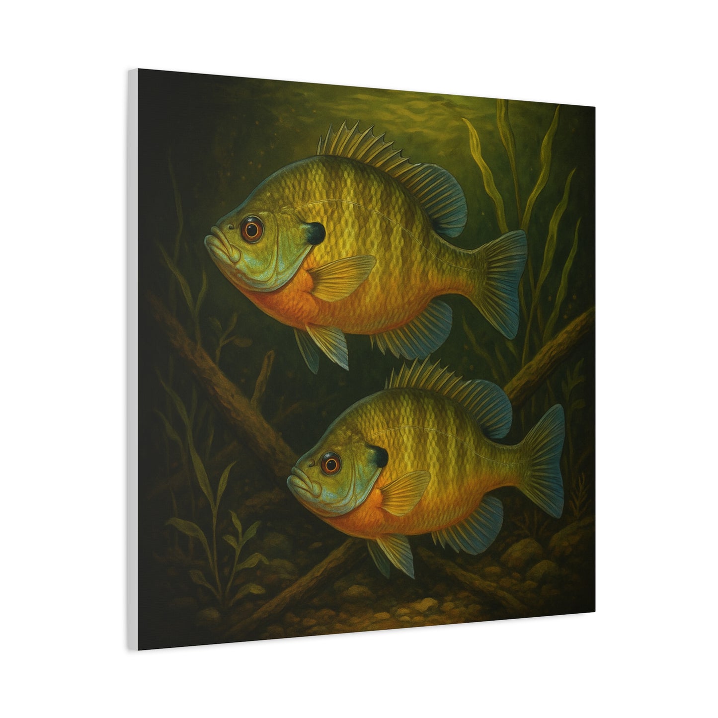 Creek Style™ Fishing Themed Matte Canvas Wall Art