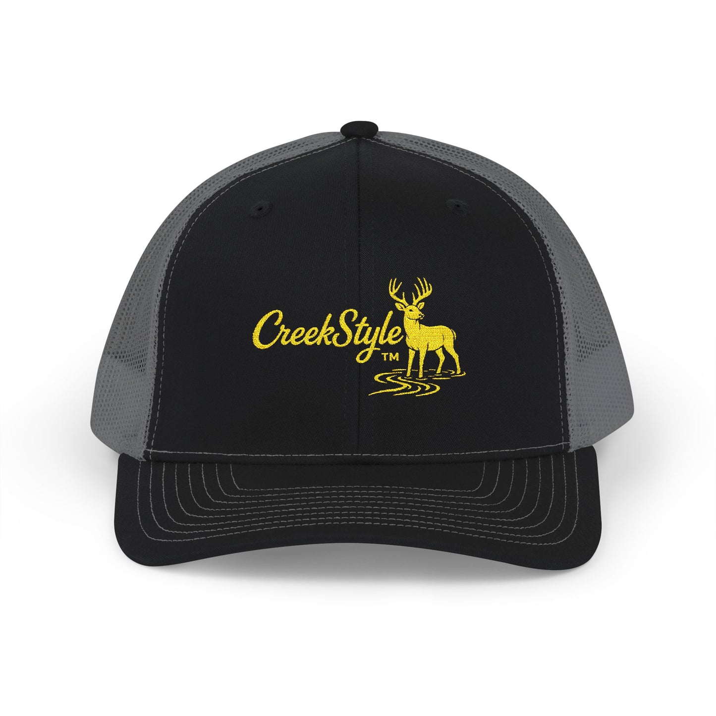 Creek Style™  Embroidered Snapback Trucker Cap