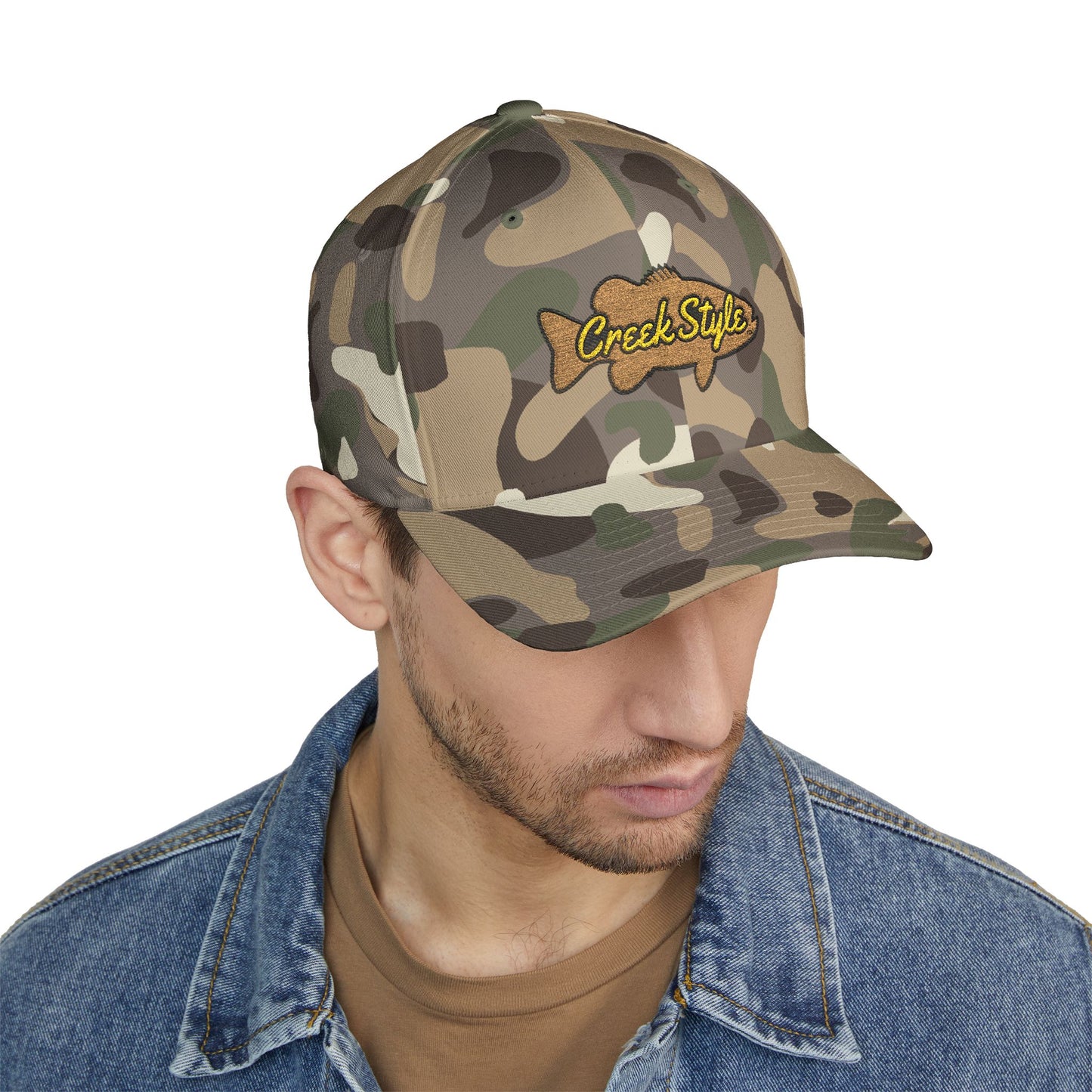 Creek Style™ Embroidered Fishing Cap