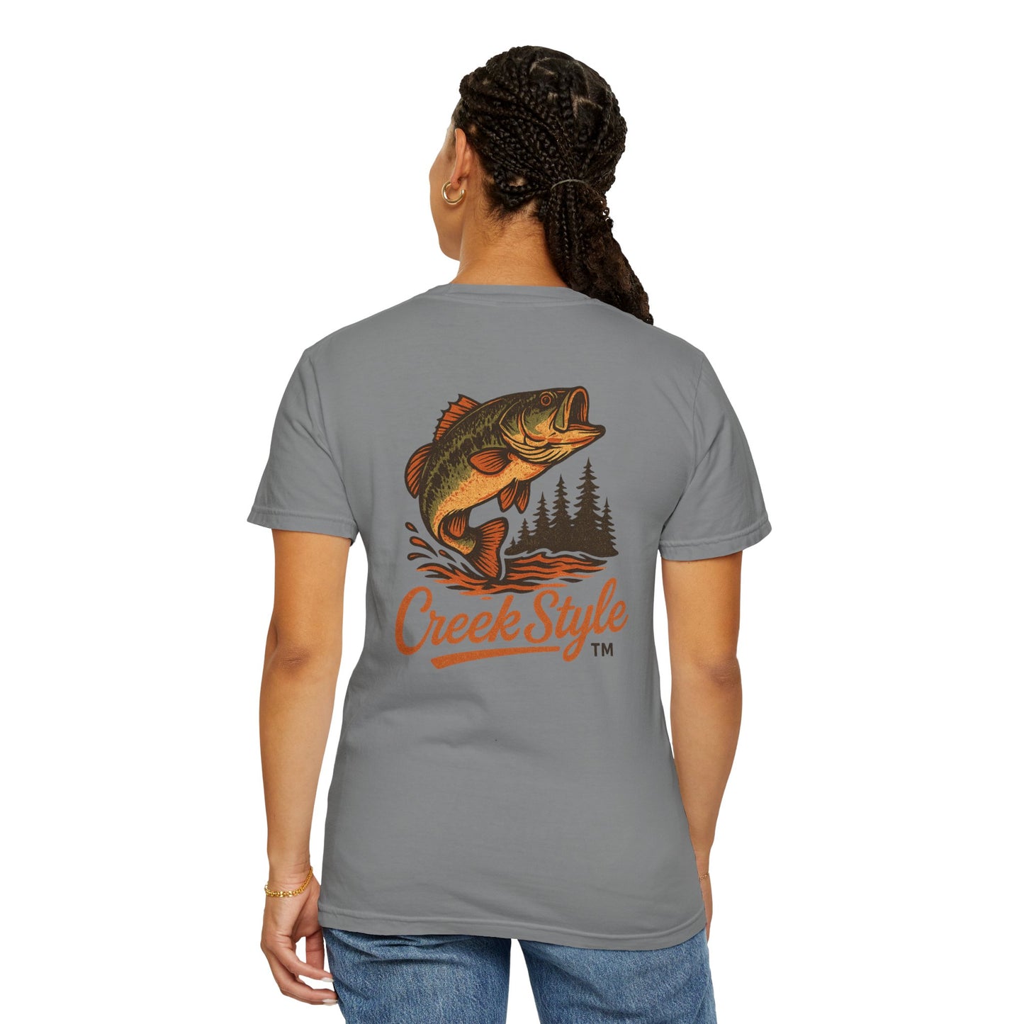 Creek Style™  "Leaping Bass"  Unisex T-Shirt