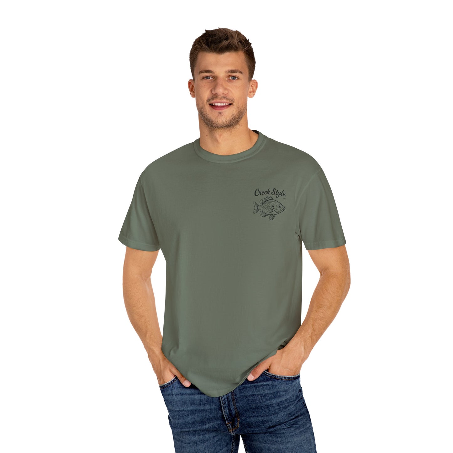 Creek Style™  "Bluegill" Garment-Dyed T-shirt