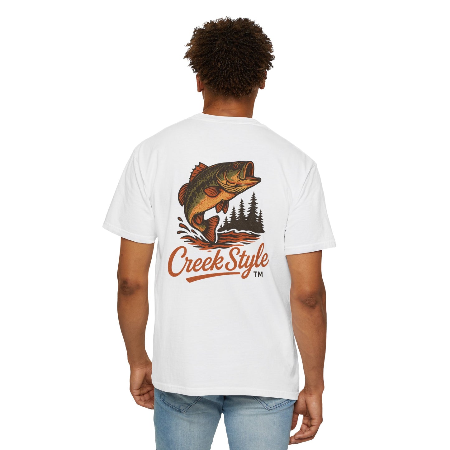 Creek Style™  "Leaping Bass"  Unisex T-Shirt