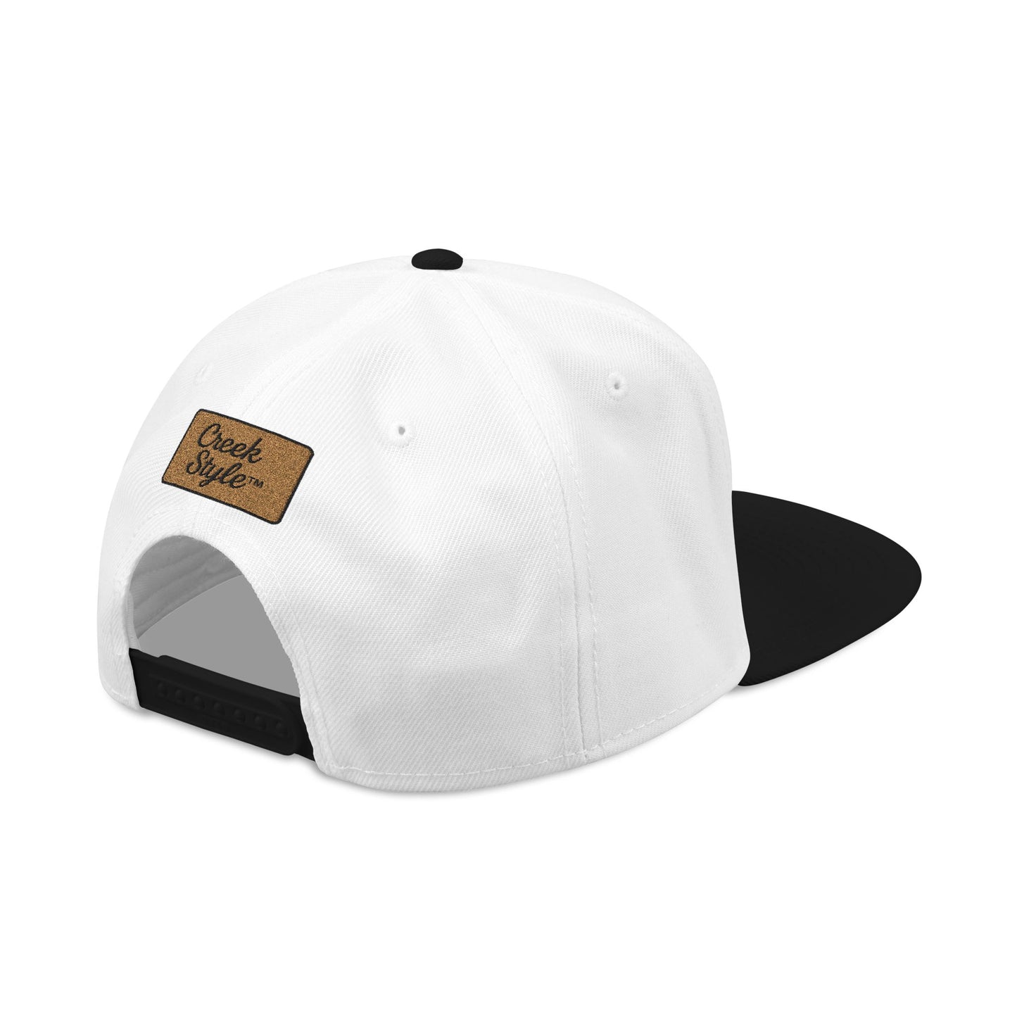 Creek Style™  Stylish "Christian American" Embroidered Snapback Hat,