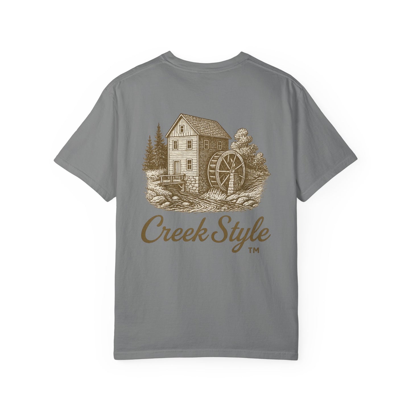 Creek Style™ "Grist Mill"  Unisex Garment-Dyed T-Shirt