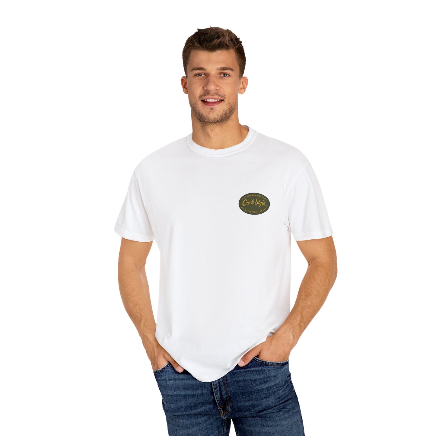 Creek Style™ "Creek Duck" Fall Vibes Comfort Color T-shirt