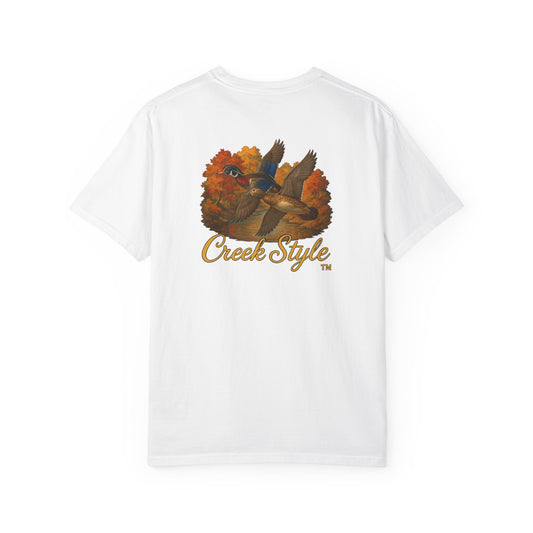 Creek Style™ "Creek Duck" Fall Vibes Comfort Color T-shirt