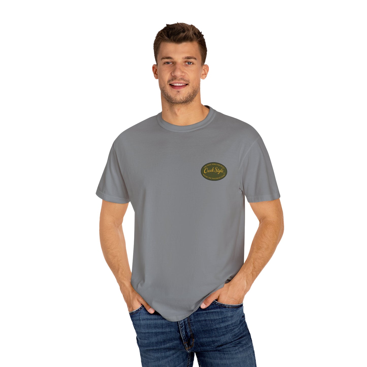Creek Style™ "Creek Duck" Fall Vibes Comfort Color T-shirt