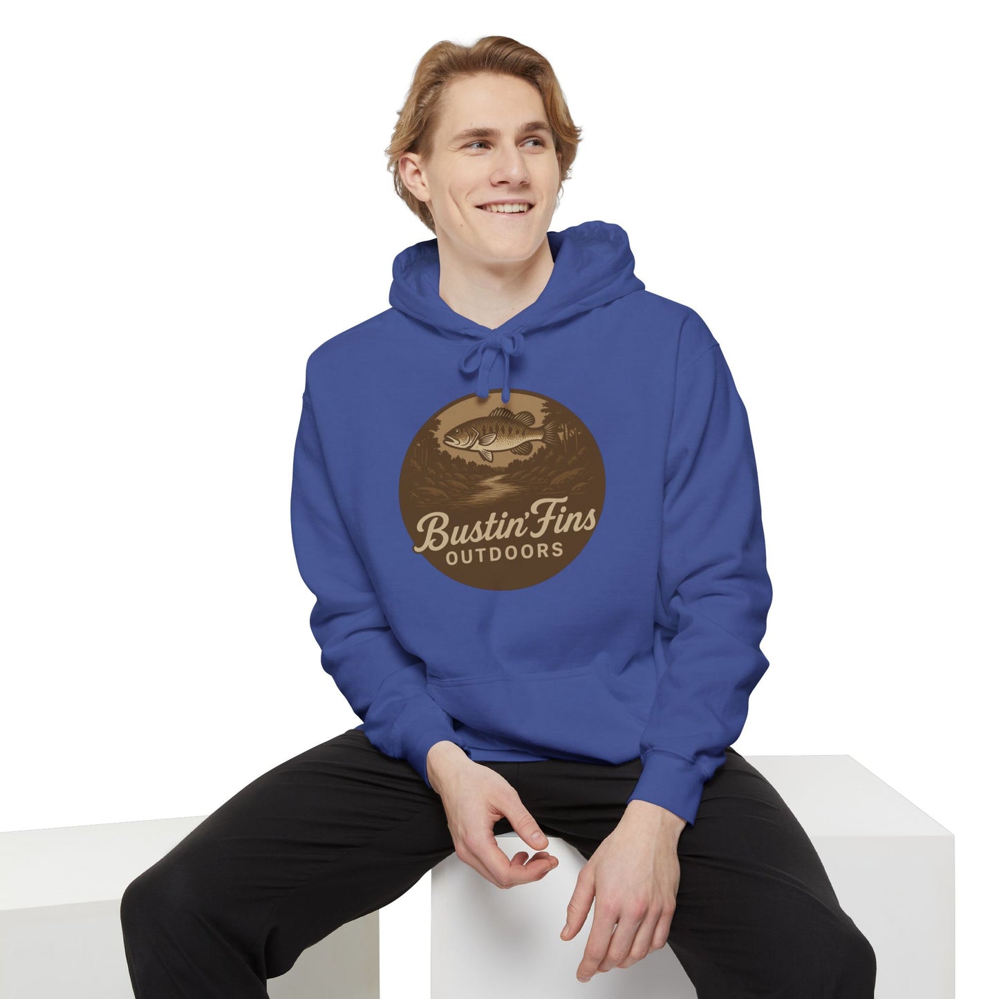 Bustin Fins Outdoors Hoodie