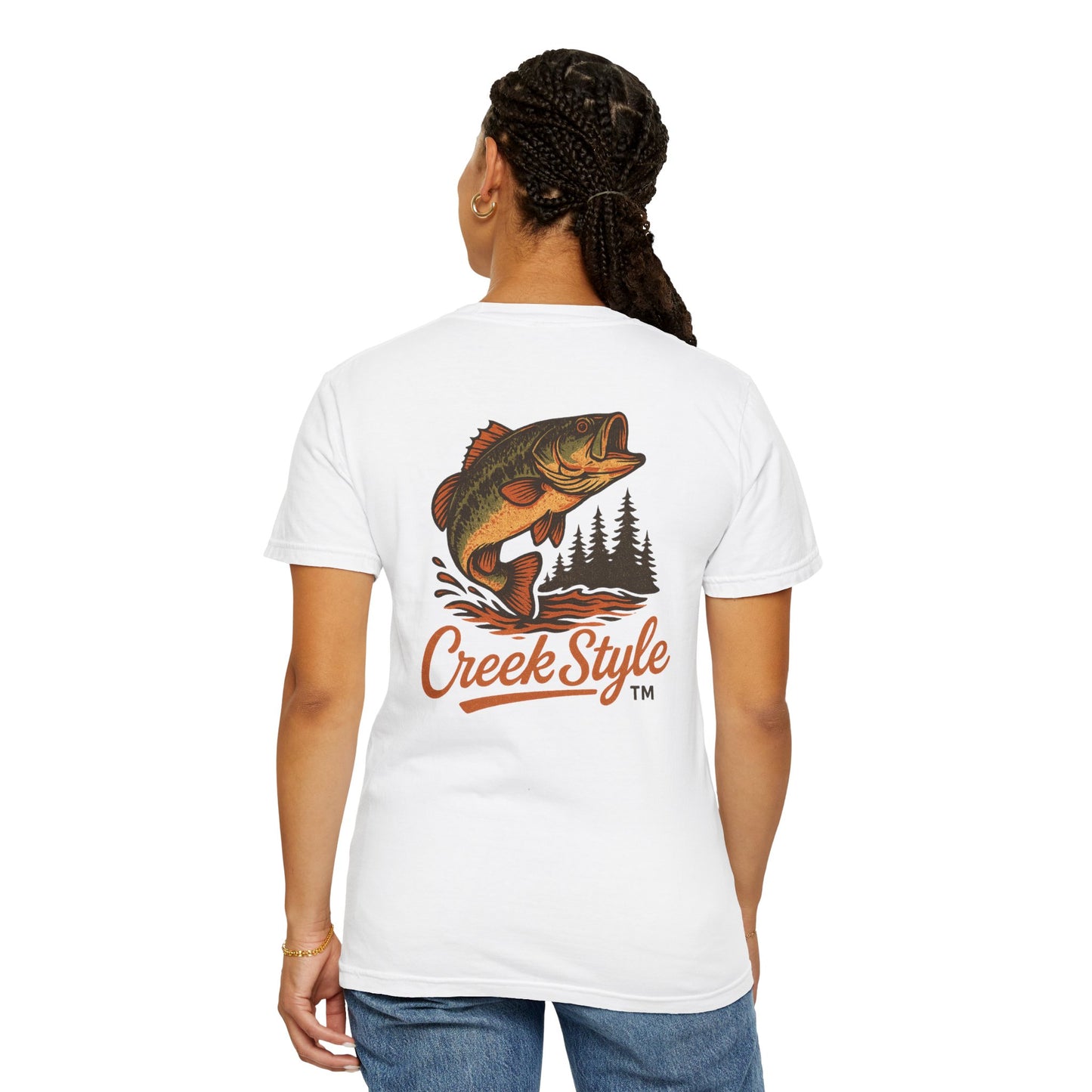 Creek Style™  "Leaping Bass"  Unisex T-Shirt