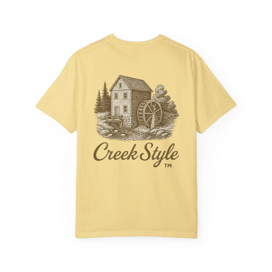Creek Style™ "Grist Mill"  Unisex Garment-Dyed T-Shirt