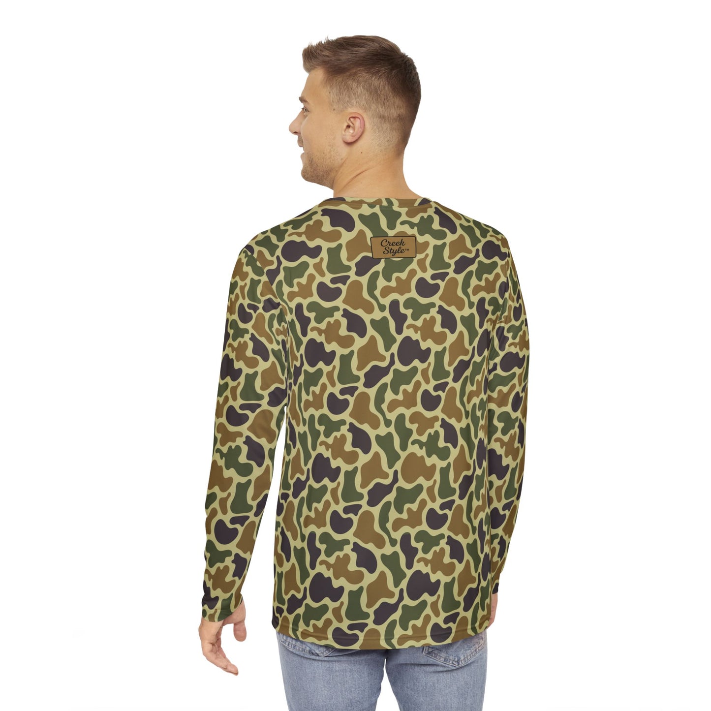 Creek Style™ Men's Camouflage Long Sleeve Shirt
