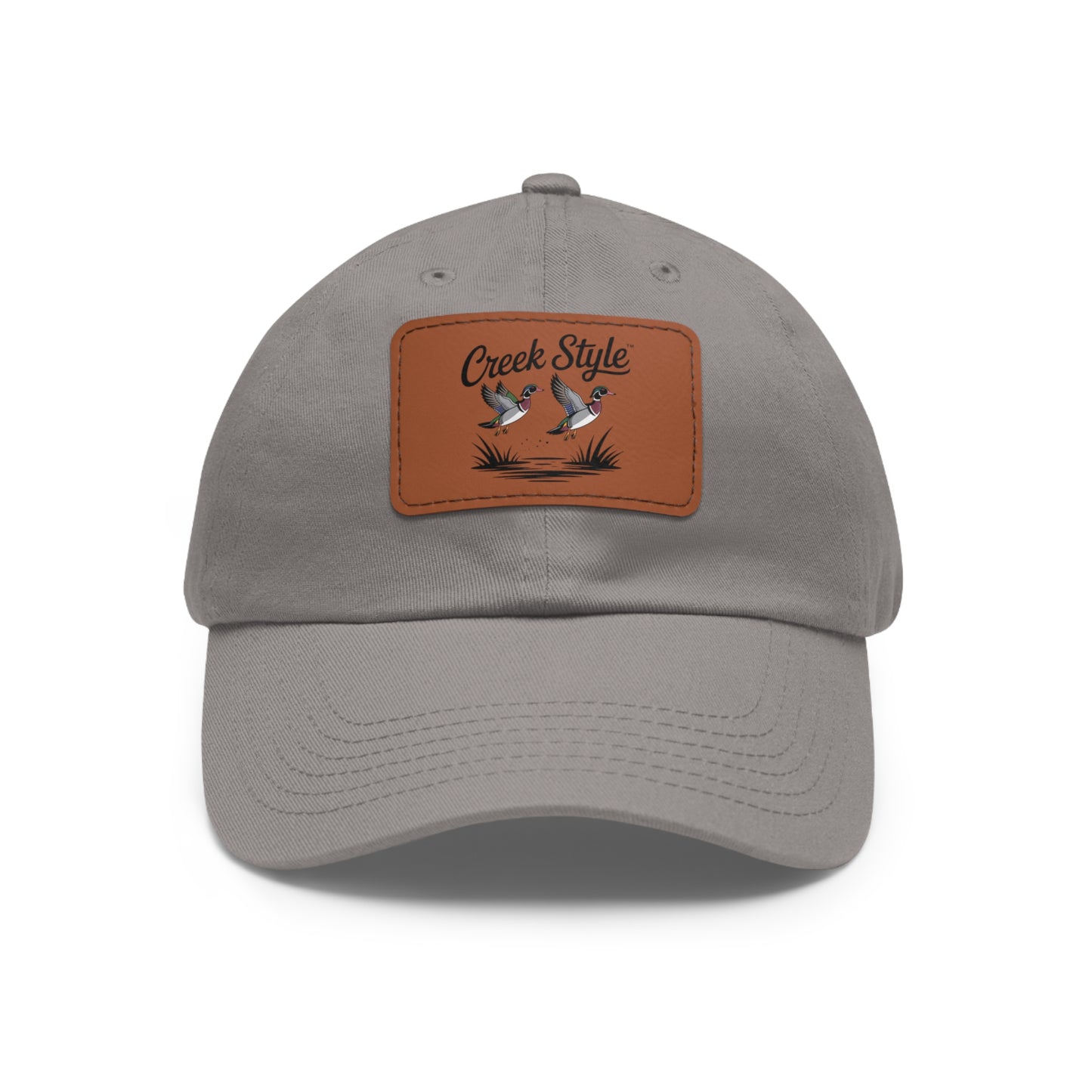 Creek Style™  "Wood Duck" Hat with Leather Patch