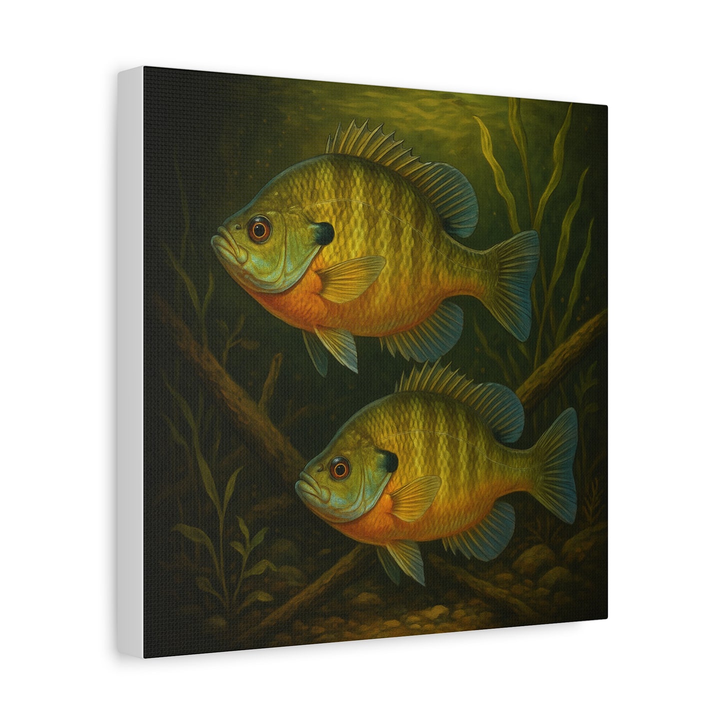 Creek Style™ Fishing Themed Matte Canvas Wall Art