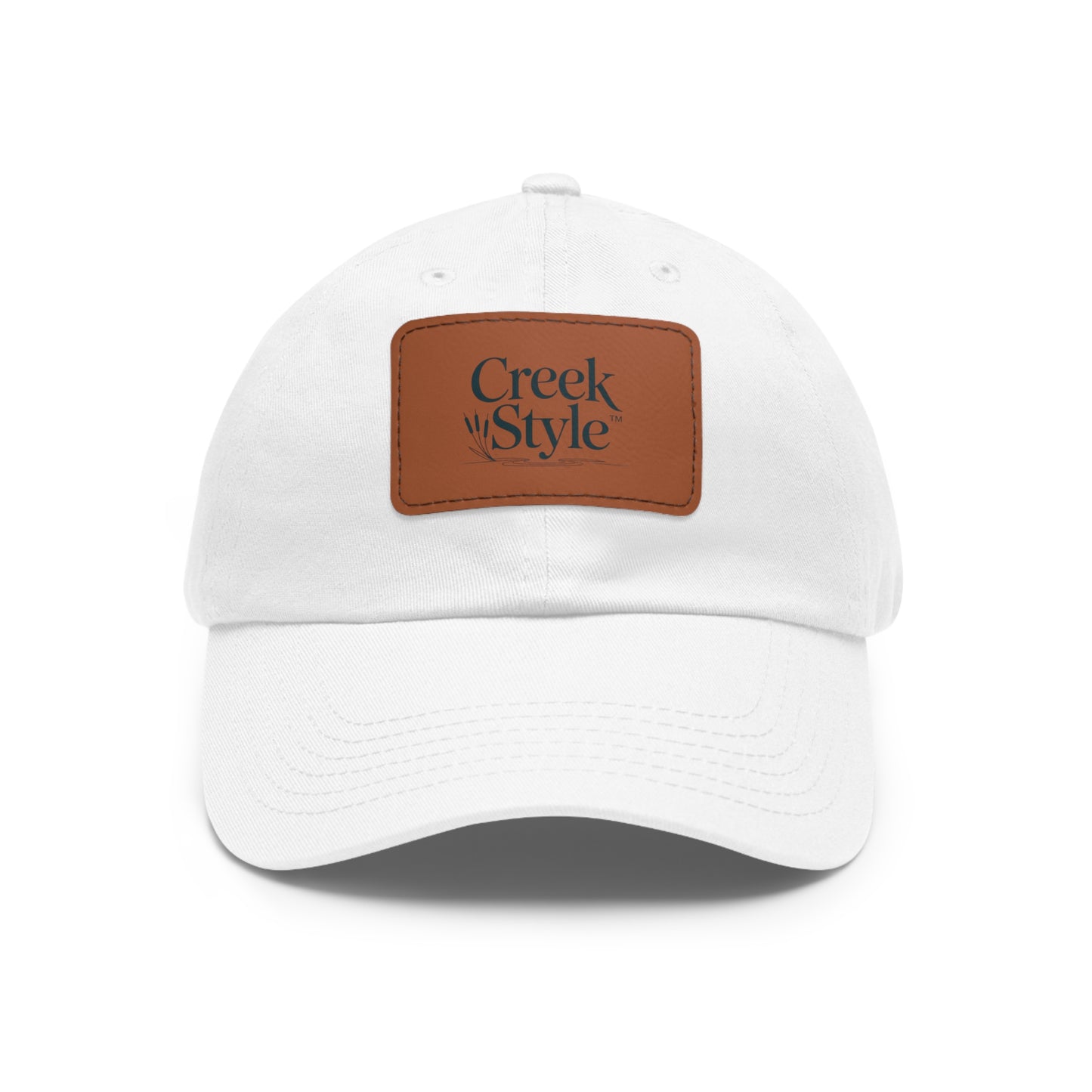 Creek Style™ "Cattail" Hat with Leather Patch