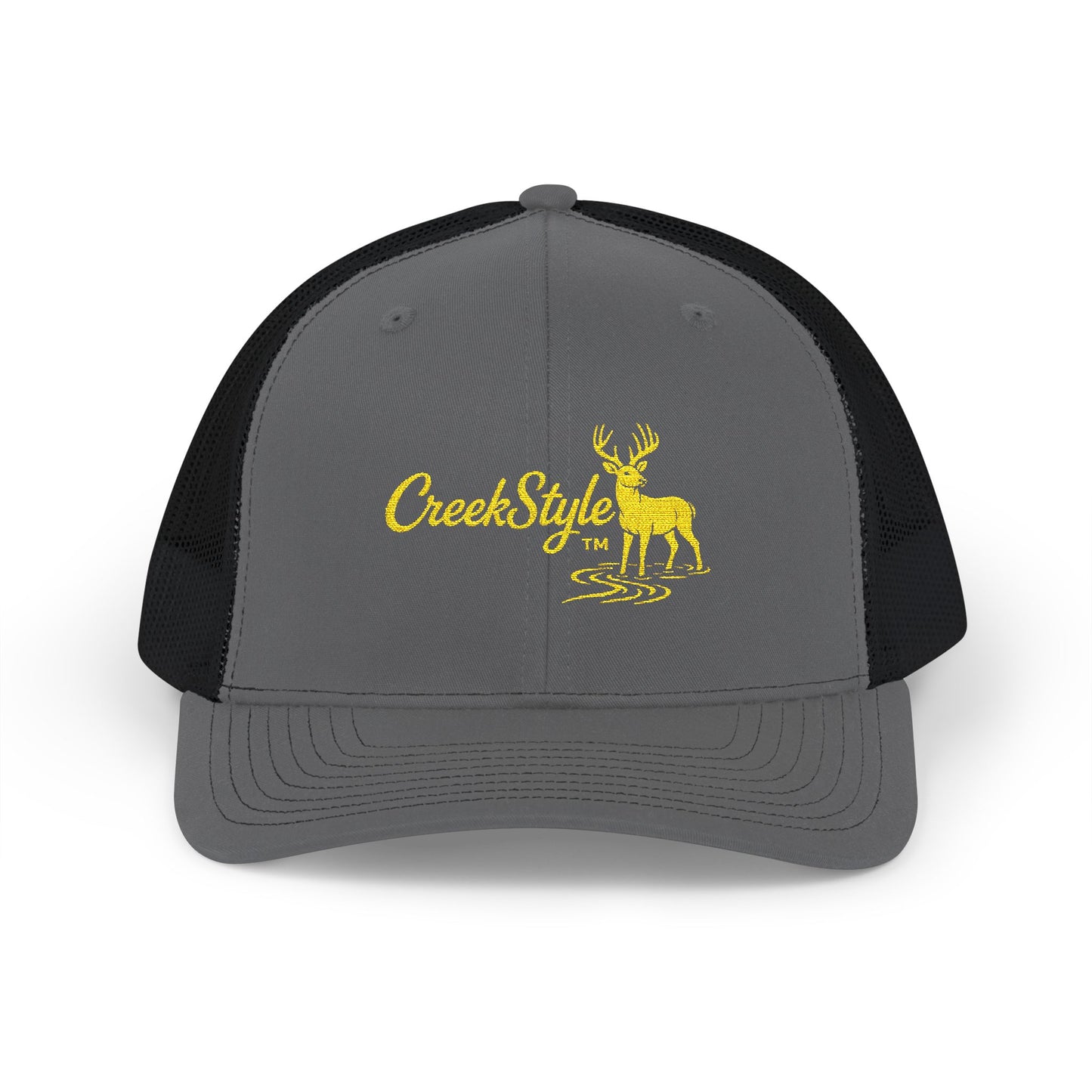Creek Style™  Embroidered Snapback Trucker Cap