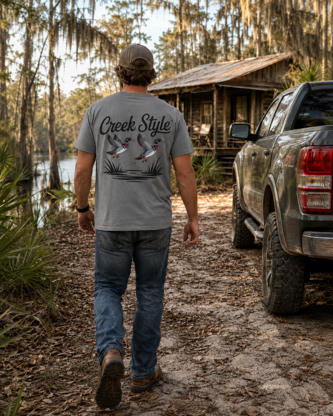 Creek Style™ "Wood Duck" t-shirt