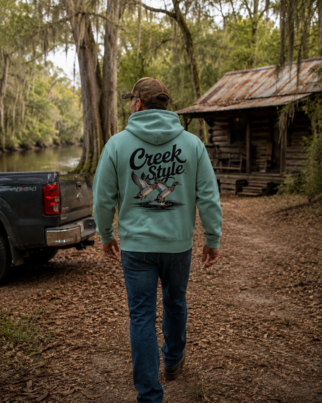 Creek Style™  "Wood Duck" hoodie
