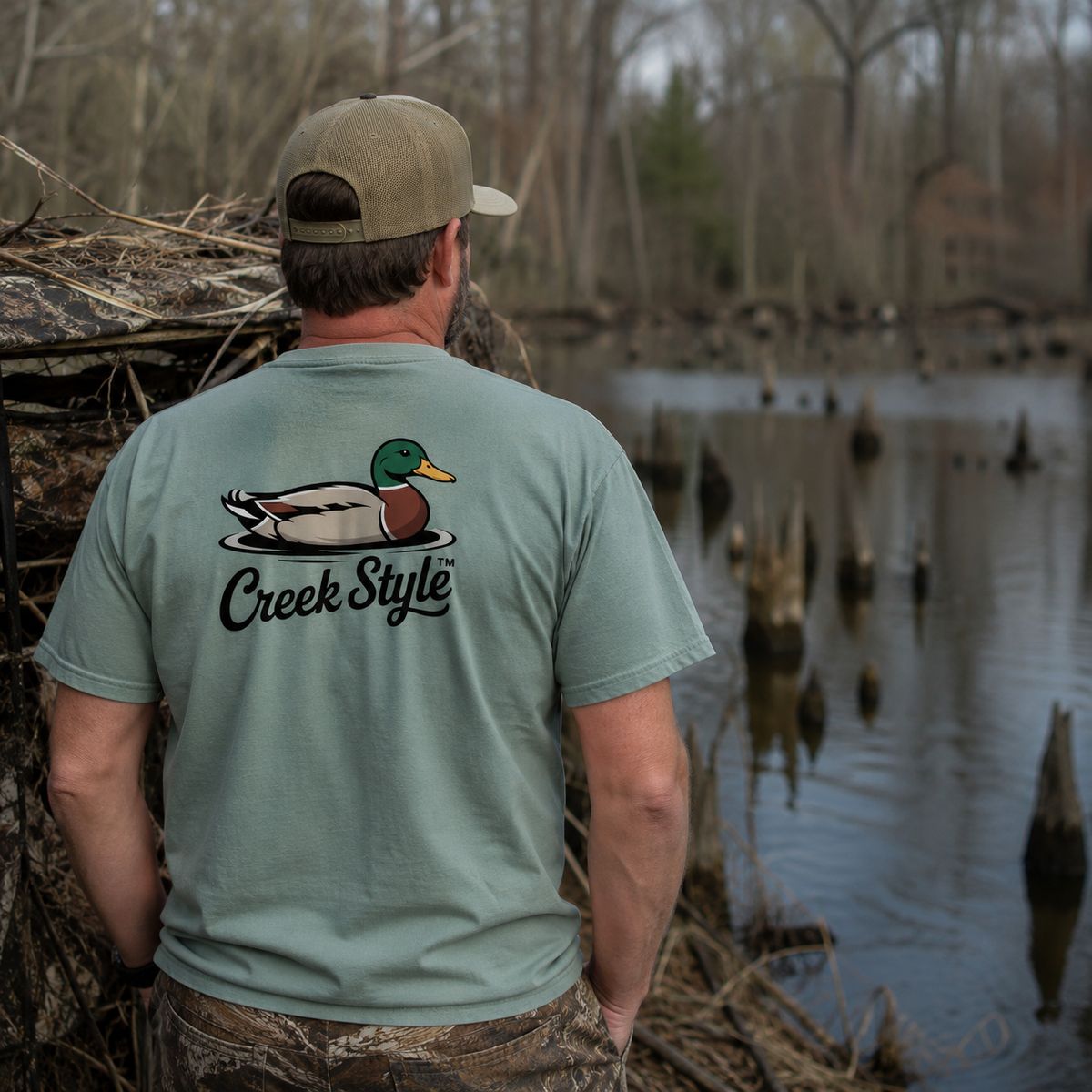 Creek Style™ "Creek Duck" T-shirt