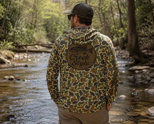 Creek Style™ Men's Camo Sports Hoodie