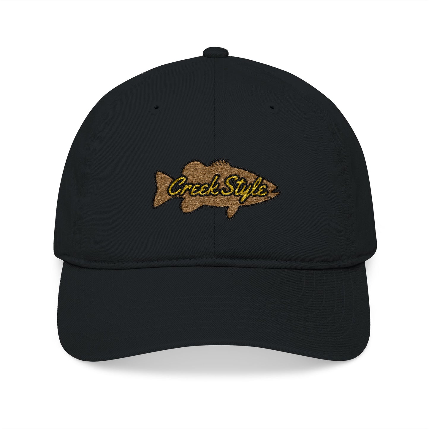 Creek Style™  "Creek Bass" Stylish Embroidered Baseball Cap