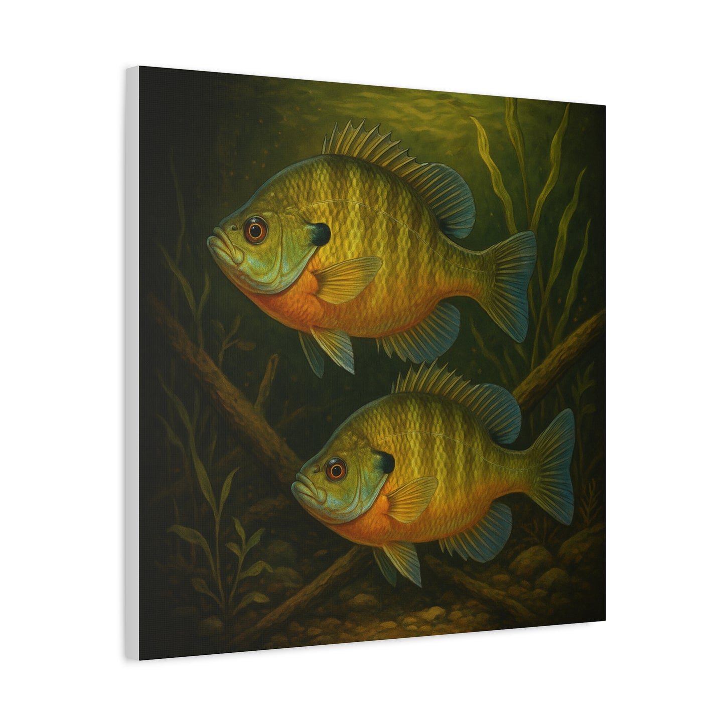 Creek Style™ Fishing Themed Matte Canvas Wall Art