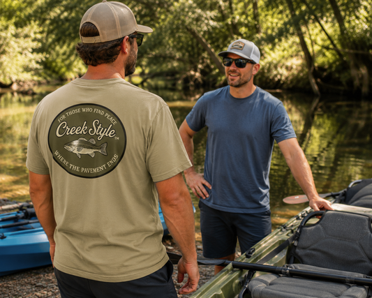 Creek Style™  "Creek Bass Logo" Unisex T-shirt