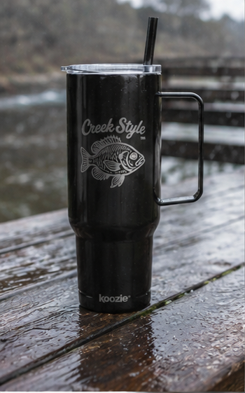 Creek Style™  "Bluegill" Engraved  40oz Travel Mug