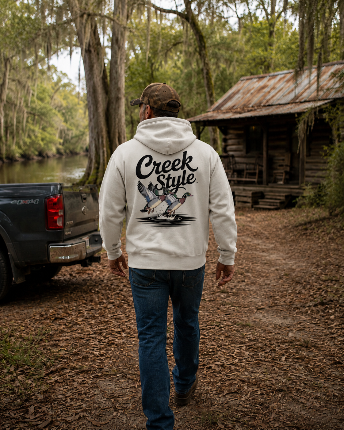 Creek Style™  "Wood Duck" hoodie
