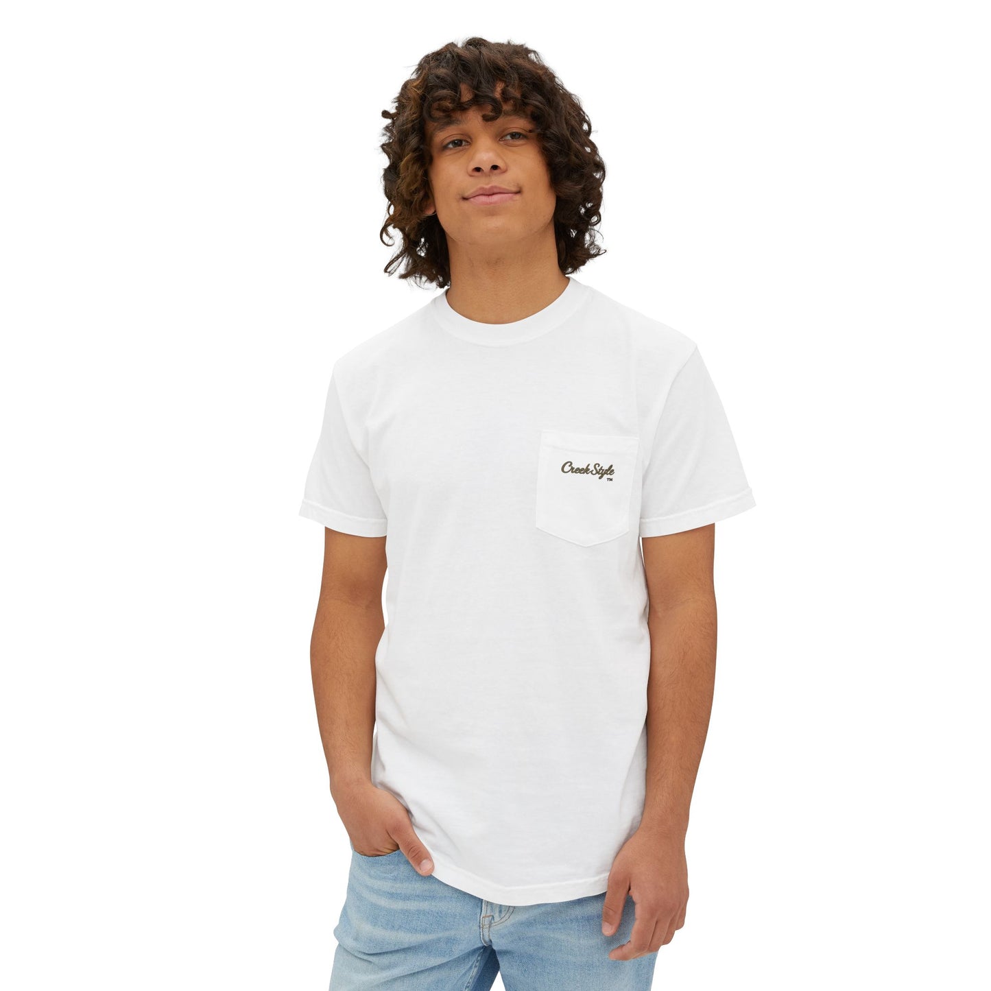 Creek Style™ "Baptized in Creek Water" Pocket T-Shirt