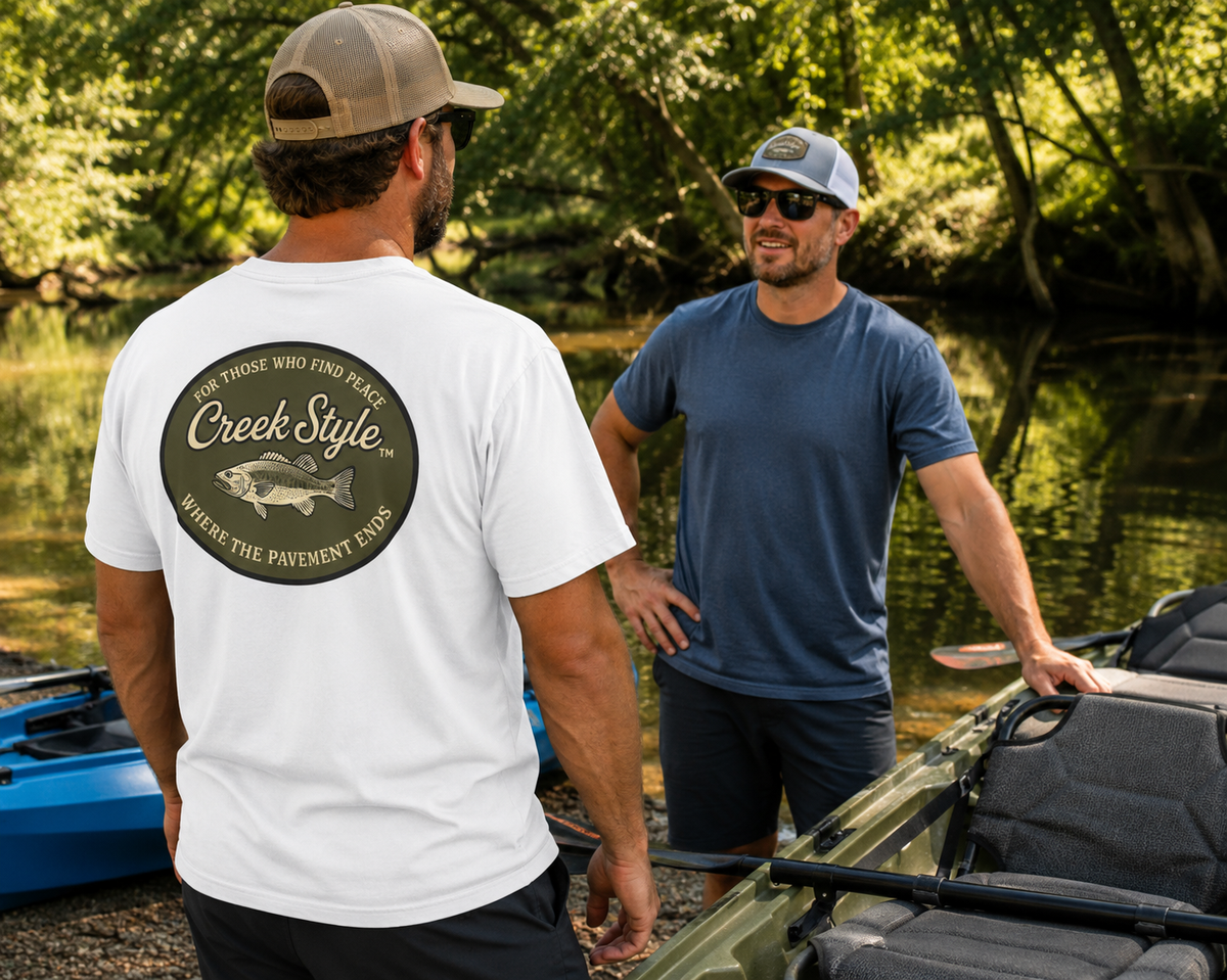 Creek Style™  "Creek Bass Logo" Unisex T-shirt