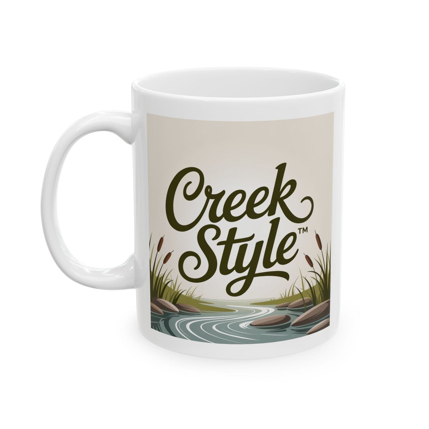 Creek Style™  "Peaceful Stream" Ceramic Mug
