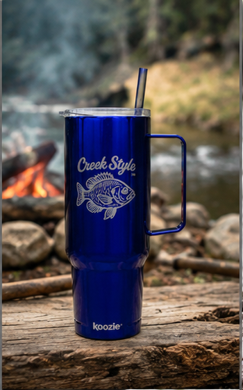 Creek Style™  "Bluegill" Engraved  40oz Travel Mug