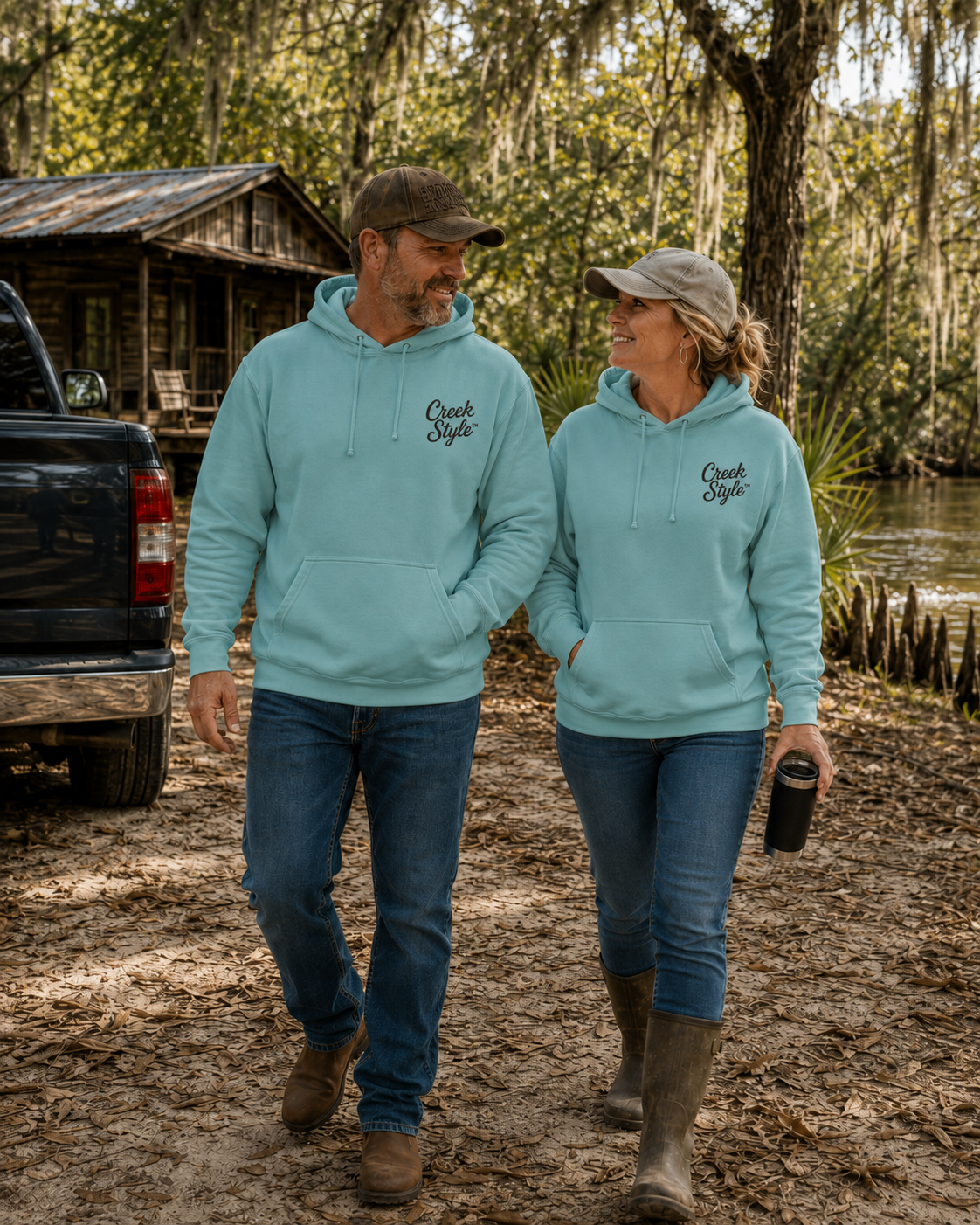 Creek Style™  "Wood Duck" hoodie