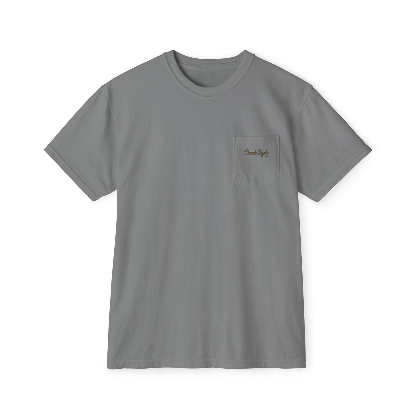 Creek Style™ "Baptized in Creek Water" Pocket T-Shirt