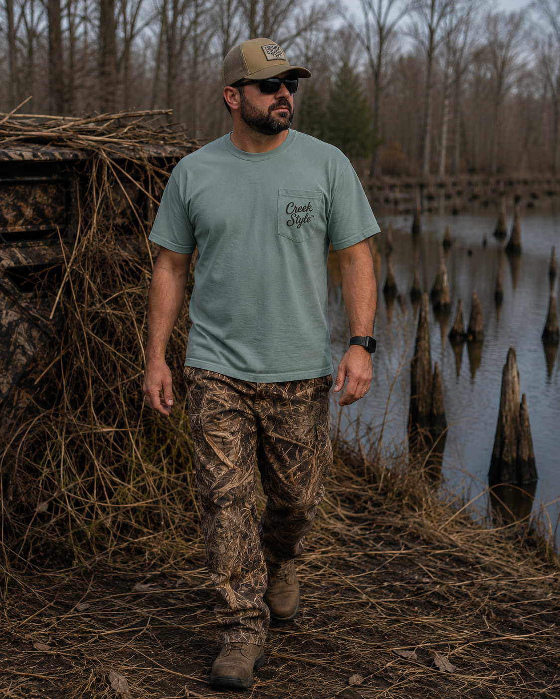 Creek Style™ "Creek Duck" T-shirt