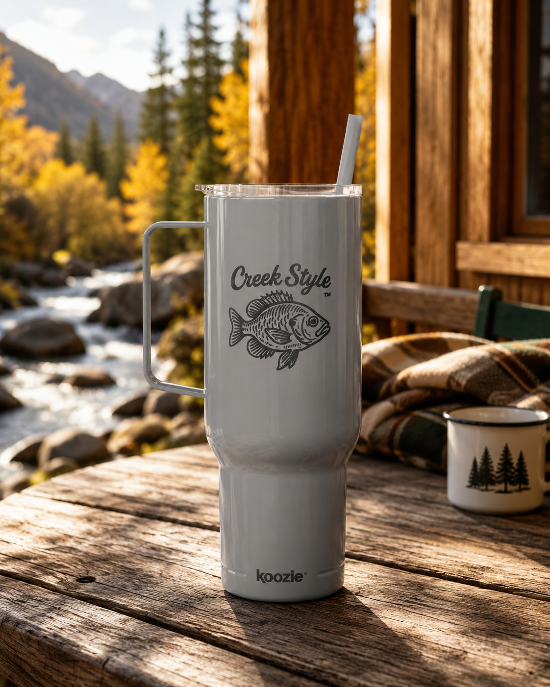 Creek Style™  "Bluegill" Engraved  40oz Travel Mug