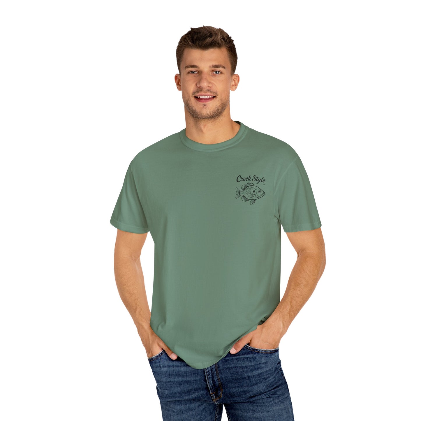 Creek Style™  "Bluegill" Garment-Dyed T-shirt