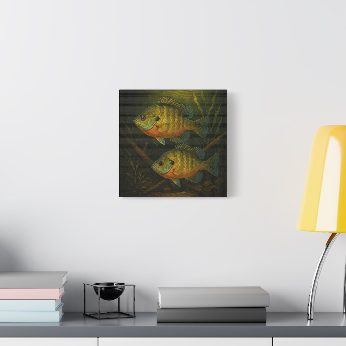 Creek Style™ Fishing Themed Matte Canvas Wall Art
