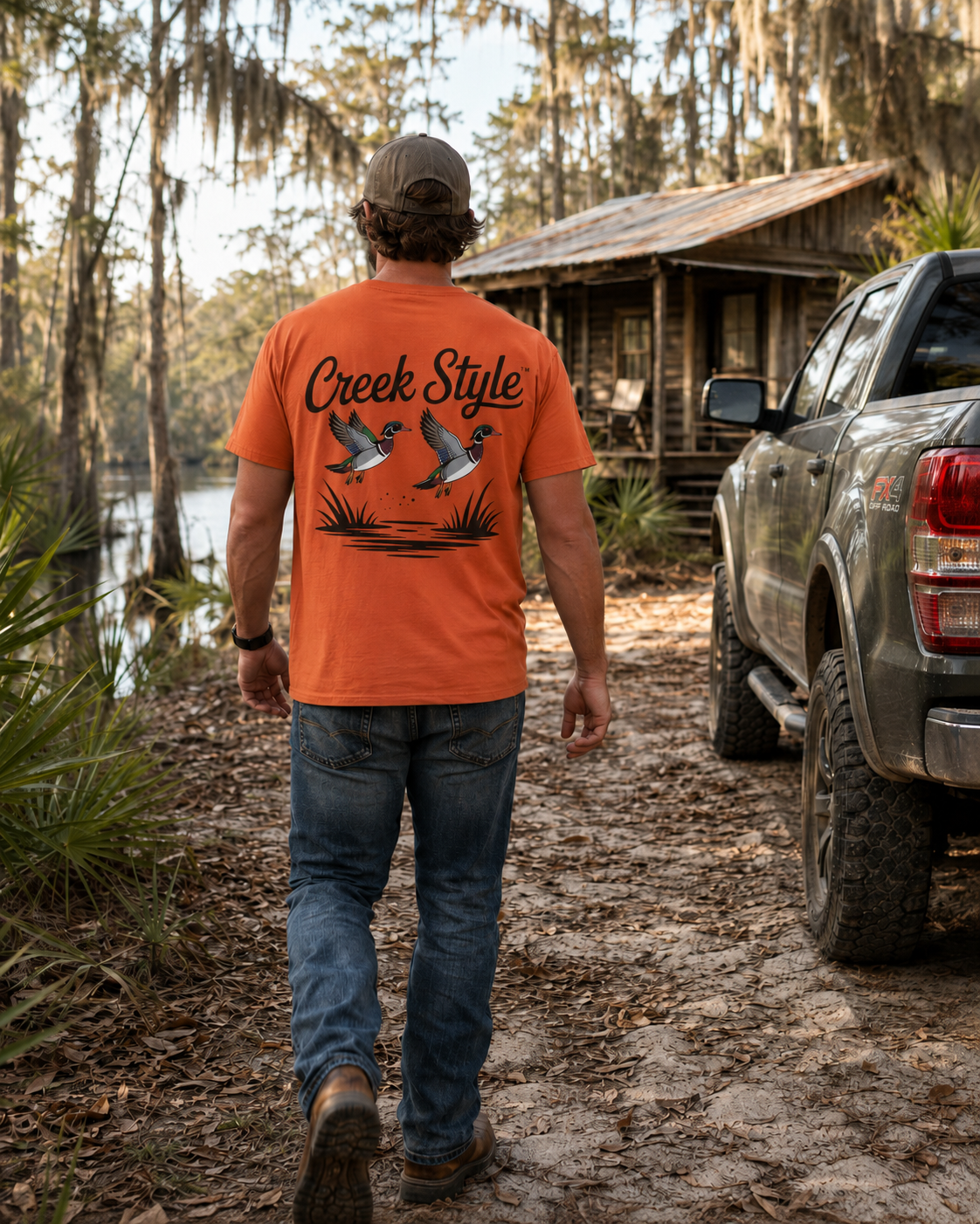Creek Style™ "Wood Duck" t-shirt