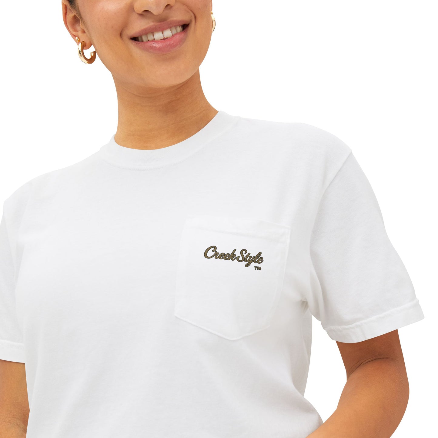 Creek Style™ "Baptized in Creek Water" Pocket T-Shirt