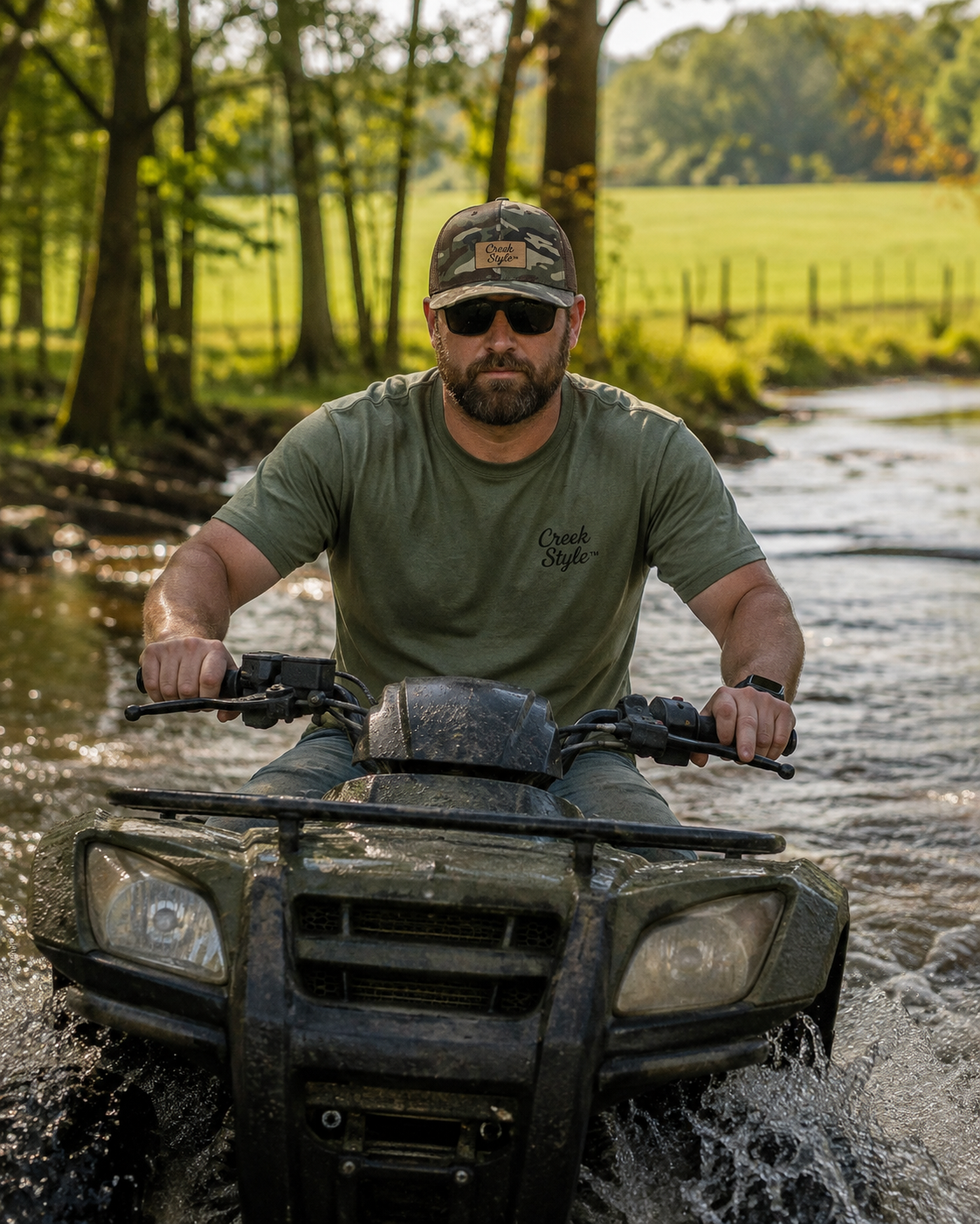 Creek Style™ Camouflage Trucker Hat