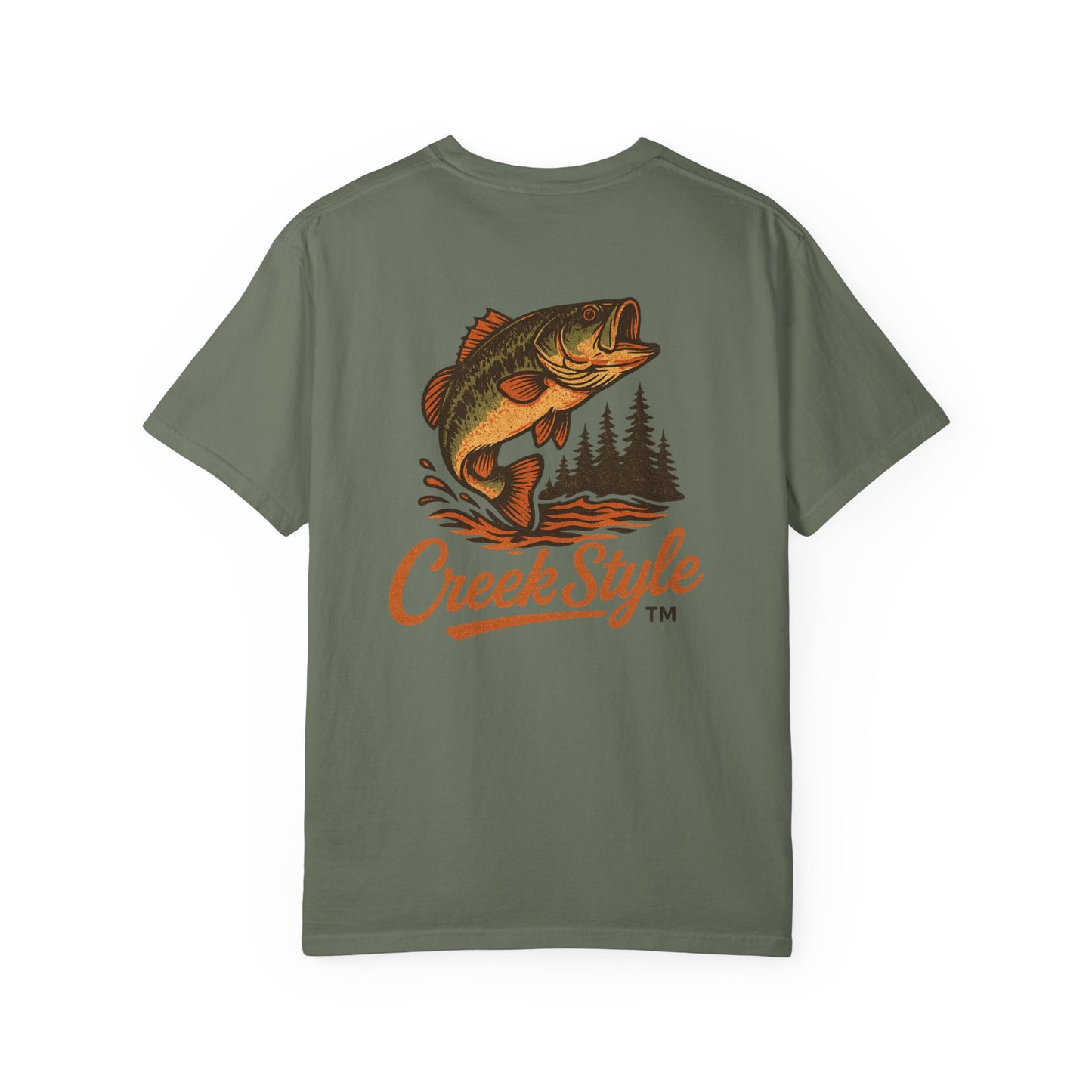 Creek Style™  "Leaping Bass"  Unisex T-Shirt