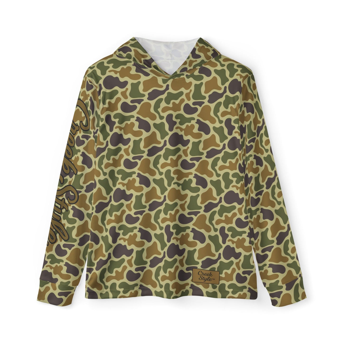 Creek Style™  "Crappie" Camouflage Men's Sports  Hoodie