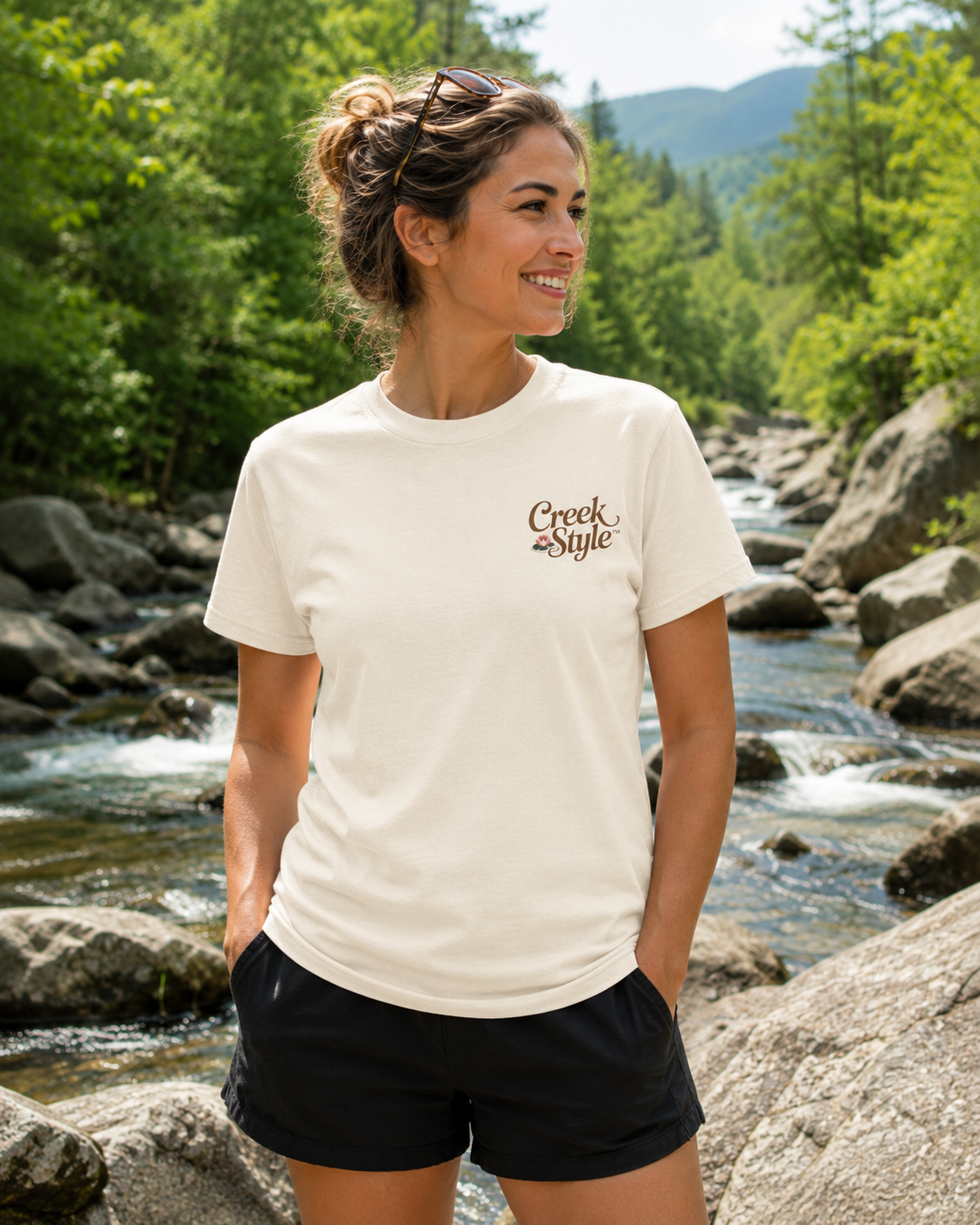 Creek Style™  "water Lily" T-Shirt