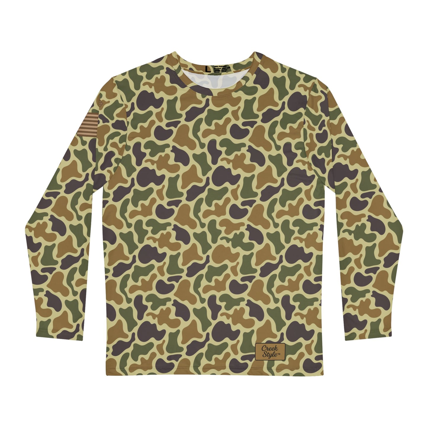 Creek Style™ Men's Camouflage Long Sleeve Shirt