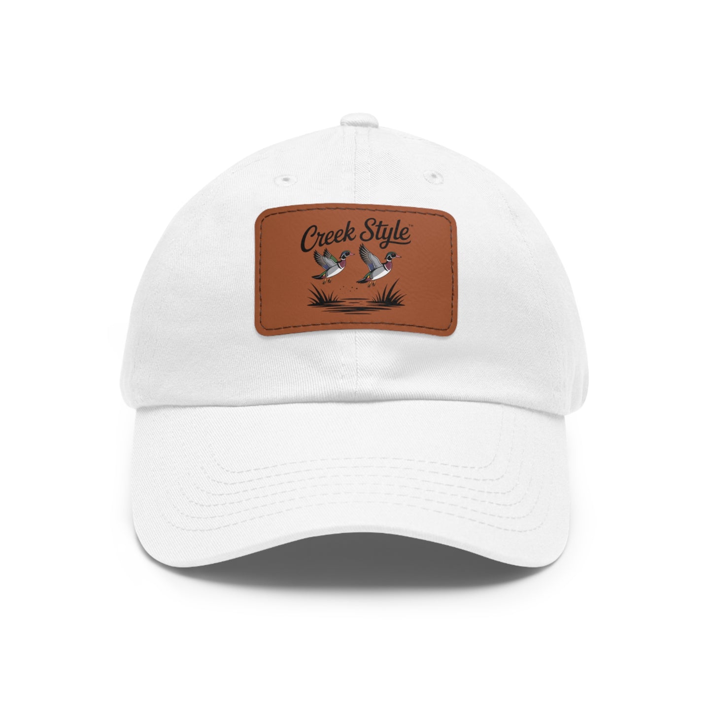 Creek Style™  "Wood Duck" Hat with Leather Patch