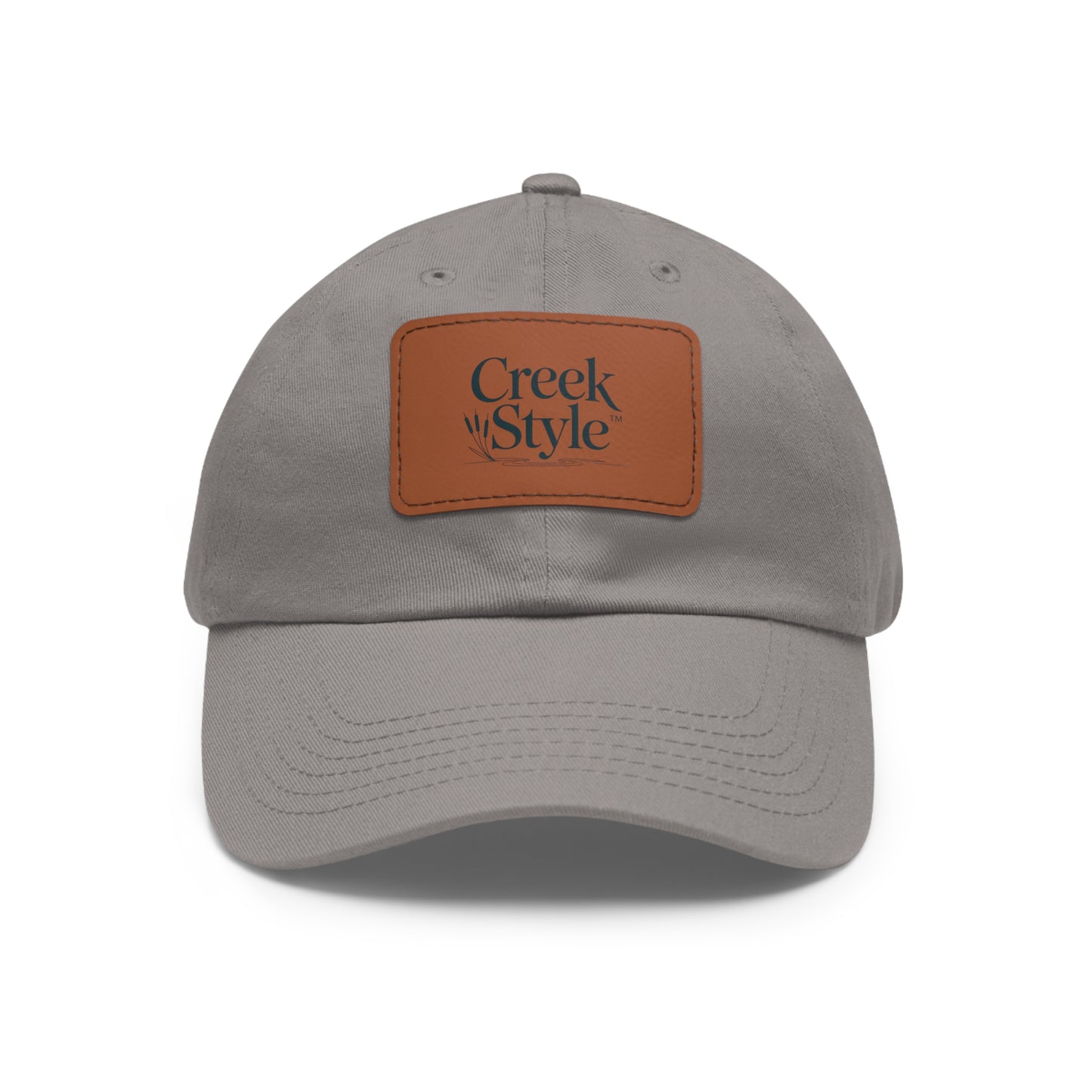 Creek Style™ "Cattail" Hat with Leather Patch