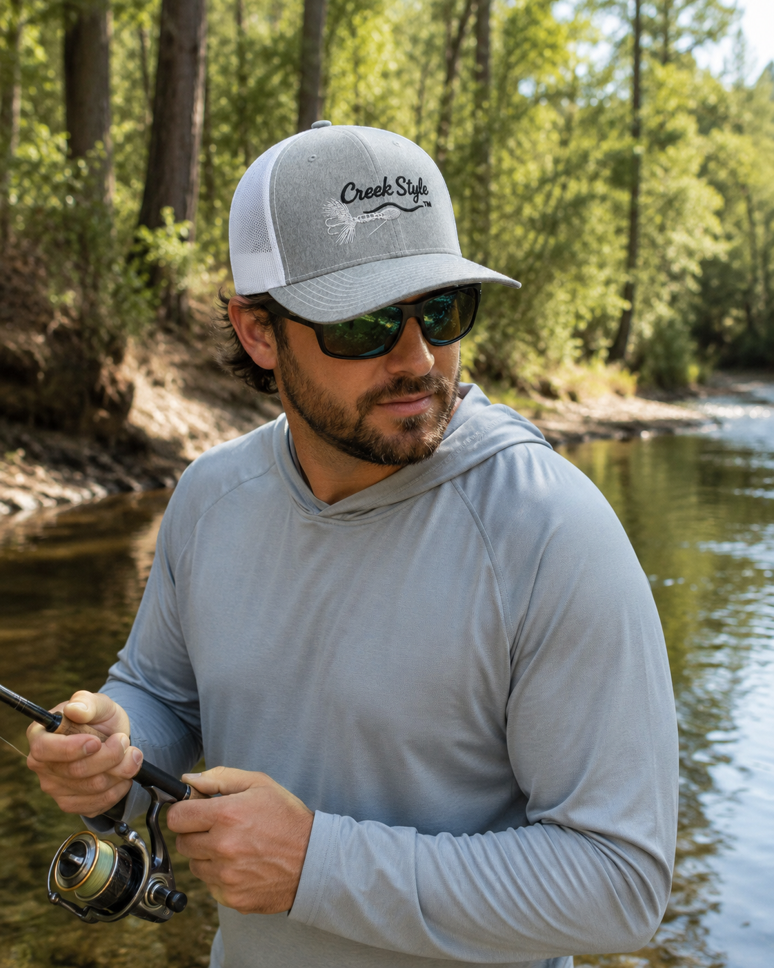 Creek Style™/Roostertail lure Trucker Cap